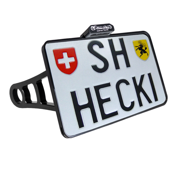 License Plate Side Mounts White, 2, nordicamoto.ro