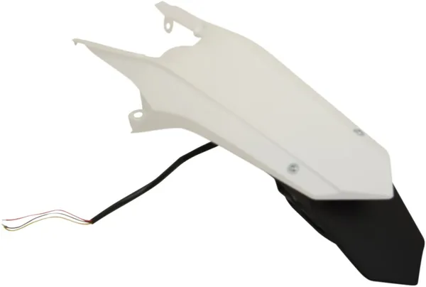 Enduro Rear Fender White -0