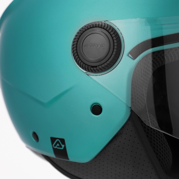 Casca Jet Acerbis Brezza Metallic Turcoaz XL-2