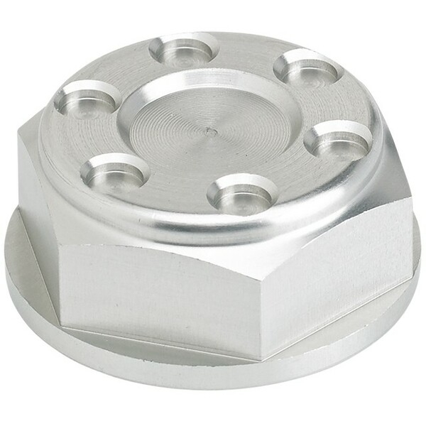 Steering Stem Nut Clear, Anodized, 1, nordicamoto.ro