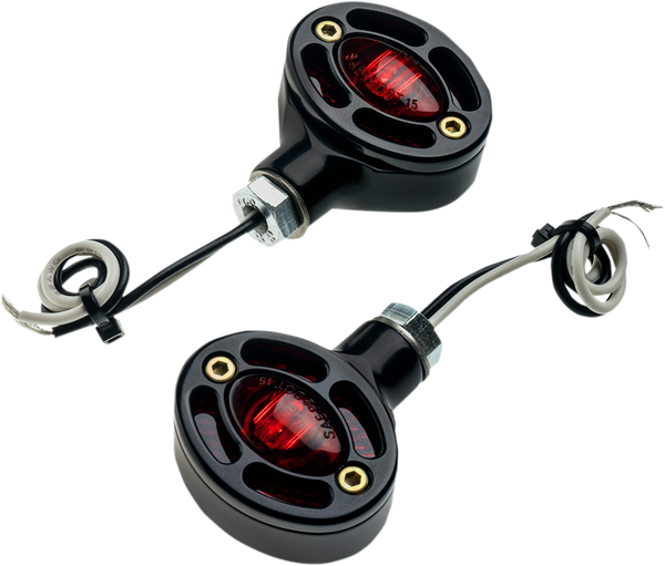 Omega Led Turn Signals Black, 3, nordicamoto.ro