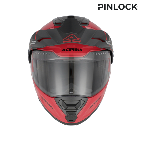 Casca Flip-up Acerbis Rider Graphic Rosu/Gri XL-9