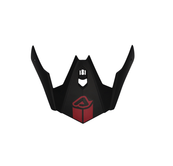 Cozoroc Casca Jet Acerbis Aria Gri/Rosu-0