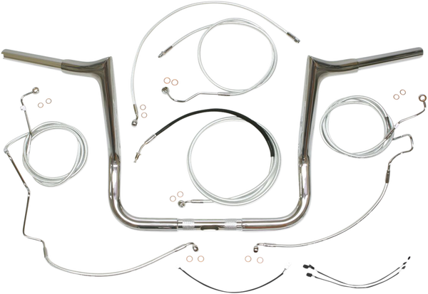 1-1/4(r) Viking Handlebar Installation Kit Silver, 1, nordicamoto.ro