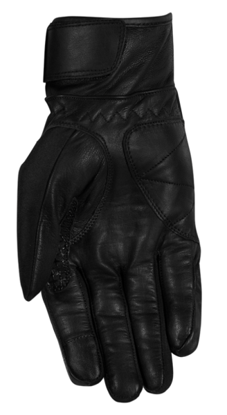Manusi Piele/Textil Rusty Stitches Randy Black/Camo Grey-0