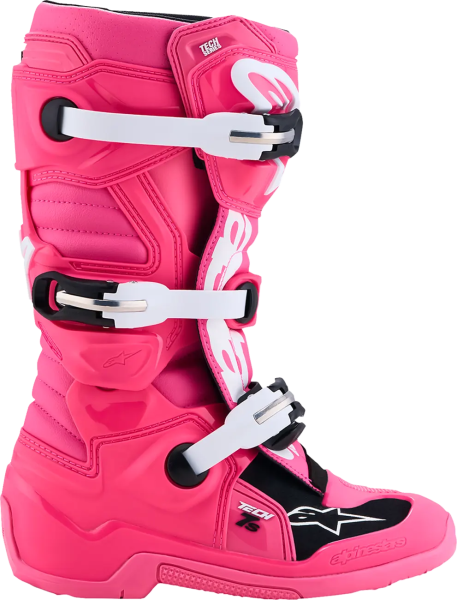 Cizme Copii Alpinestars Tech 7S Roz/Alb/Negru 34, 7, nordicamoto.ro