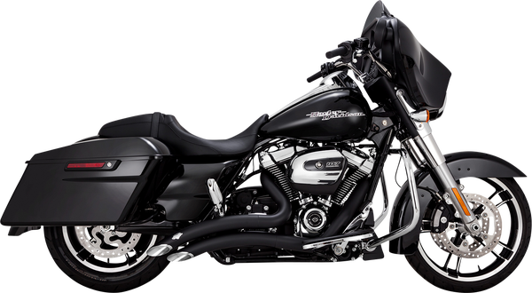 Big Radius Exhaust System Black, 2, nordicamoto.ro