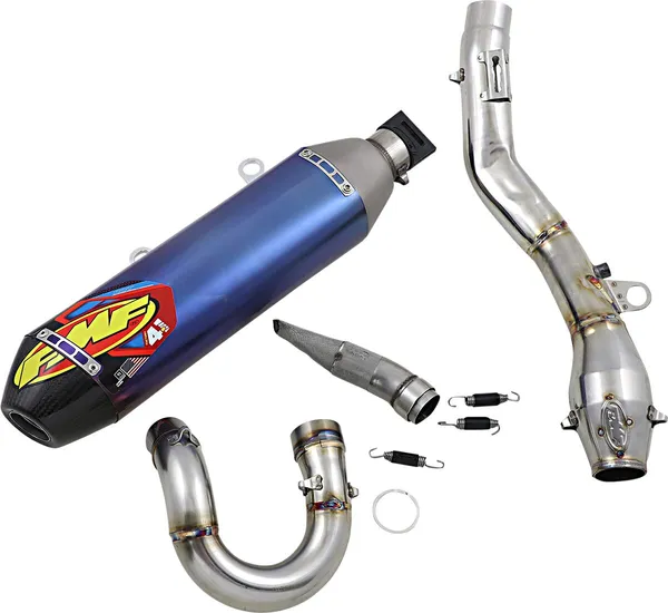 Factory 4.1 Rct Exhaust System Anodized Blue-0