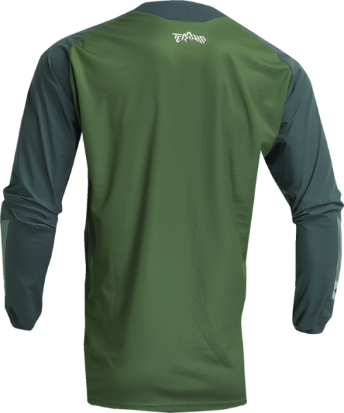 Terrain Jersey Gray, Green -4