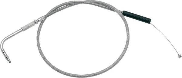 Armor Coat Stainless Steel Throttle/idle Cable Silver-0