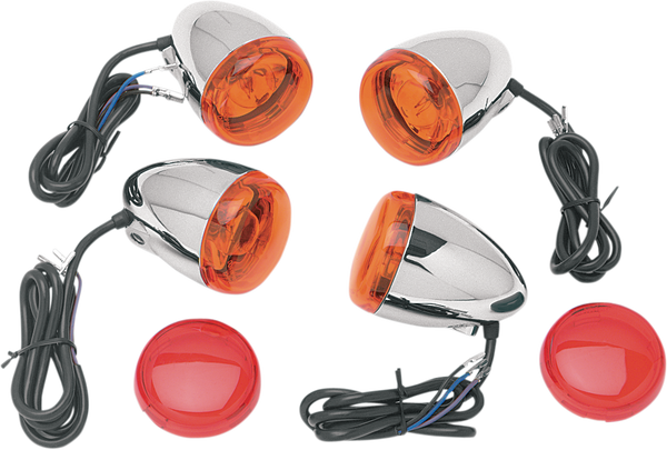 Custom Deuce-style Turn Signal Kit Chrome, 1, nordicamoto.ro