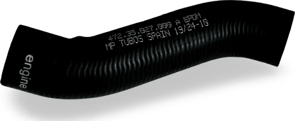 Preformed hose water pump