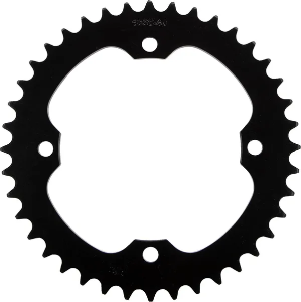 MOOSE RACING Steel Rear Sprocket Atv Zinc Plated -0