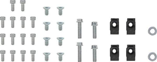 MOOSE RACING Billet Radiator Guards Aluminum -0