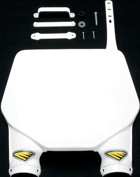 Stadium Number Plate White-1