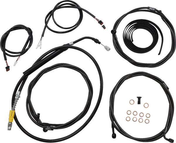Complete Plug-and-play Cable Kit Black, 1, nordicamoto.ro