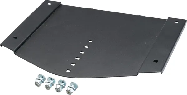 MOOSE RACING Universal Bike Rack Mounting Plate Black -0