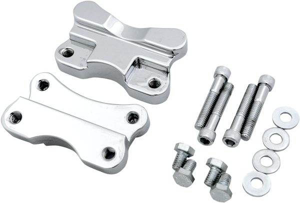 Fender To Fork Adapters For 21(r) Wheels Chrome, 1, nordicamoto.ro