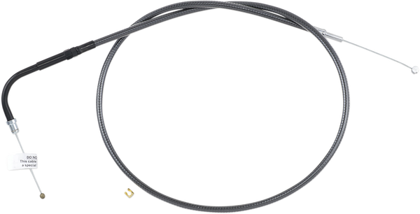 Black Pearl Braided Throttle/idle Cable Black, 3, nordicamoto.ro
