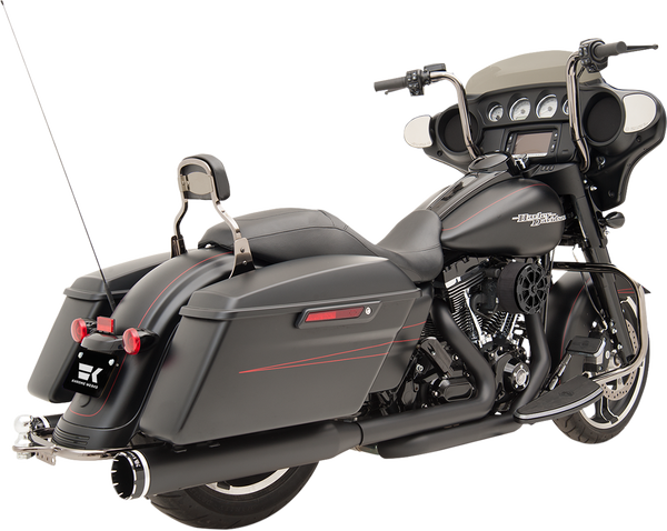 2:2 Dominator Exhaust System Black, 2, nordicamoto.ro