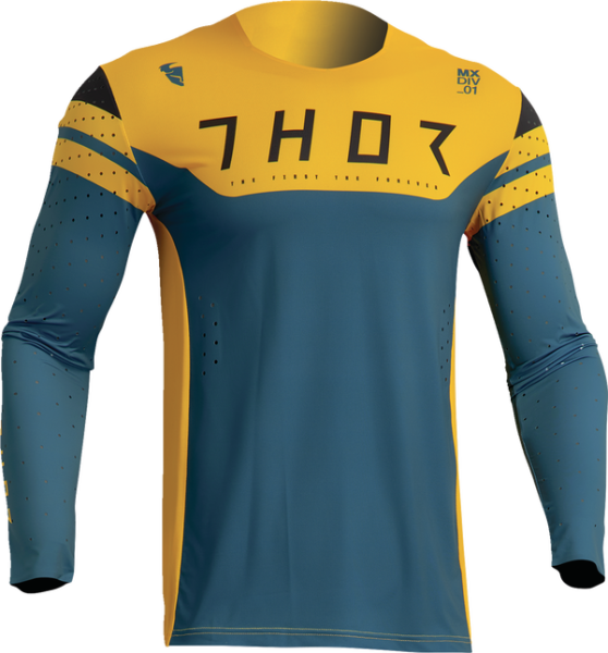 Tricou Thor Prime Rival Teal/Yellow-0
