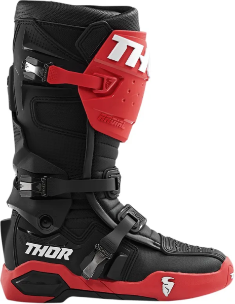 Radial Boots Replacement Outsoles Black, Red-2