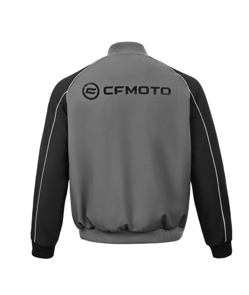 GEACĂ TEXTILĂ CFMOTO CASUAL CU GULER ÎNALT GRI/NEGRU, 3, nordicamoto.ro