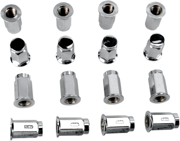 Lug Nuts Chrome, 1, nordicamoto.ro