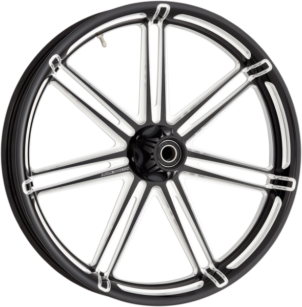 7-valve Forged Aluminum Wheel Black, 1, nordicamoto.ro
