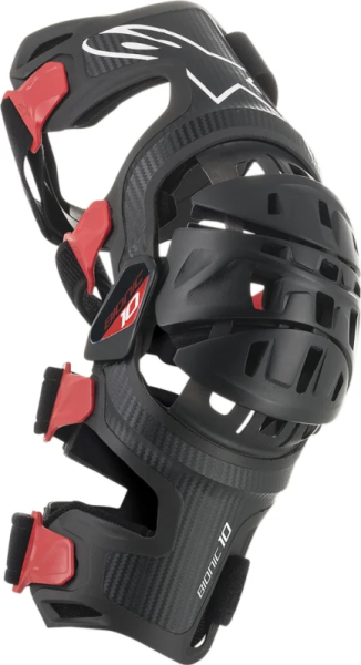 Orteza Alpinestar Bionic-10 Carbon Black Red Right-0c505fc2112ce6440e3658c9f8300a3d.webp