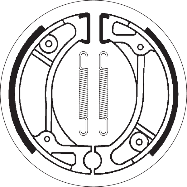 Offroad Brake Shoes, 2, nordicamoto.ro