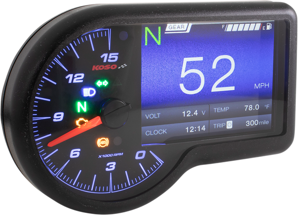Rx-3 Tft Multi-function Meter Black, 2, nordicamoto.ro