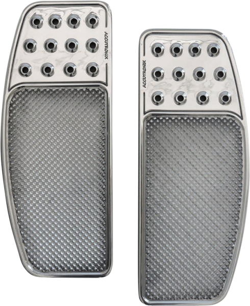 Front Floorboards Chrome, 2, nordicamoto.ro