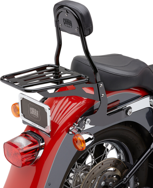 Detachable Backrest Kit Black, 1, nordicamoto.ro
