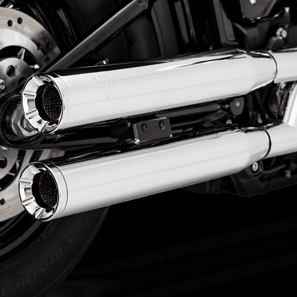 Eliminator 300 Slip-on Mufflers Chrome, 4, nordicamoto.ro