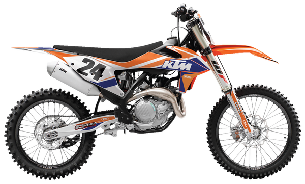 Evo Graphics Kit Orange, 1, nordicamoto.ro