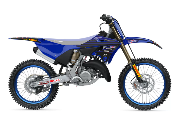 Blackbird Racing Replica Factory Team Yamaha 2022 Graphics Kit Black, Blue, 1, nordicamoto.ro