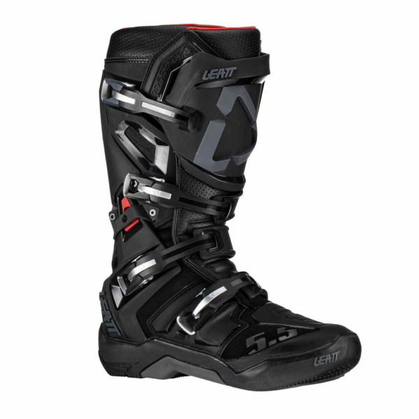 Cizme Leatt 5.5 Flexlock Black-1