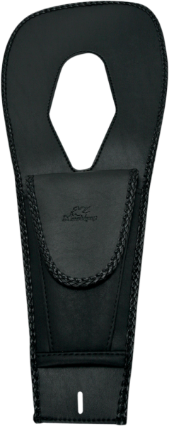 Tank Bib With Pouch Vinil Plain Black, 2, nordicamoto.ro