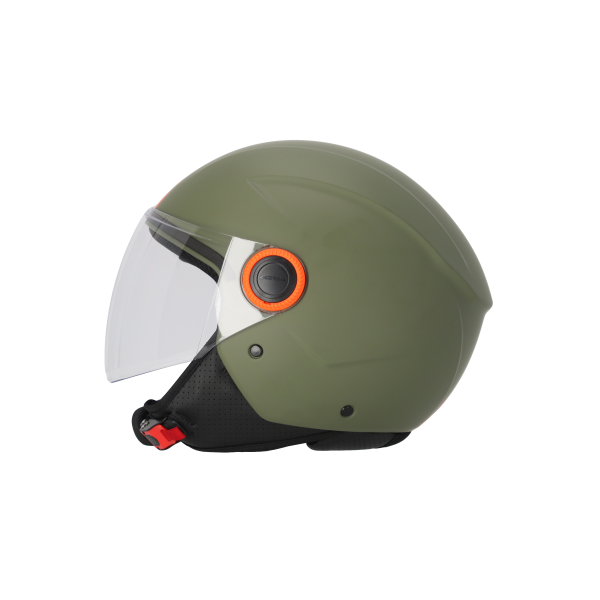 Casca Jet Acerbis Brezza Verde Militar XL-1