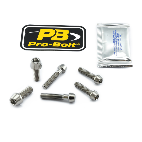 Titanium Clip-on / Handle Bar Mount Bolt Kit, 1, nordicamoto.ro