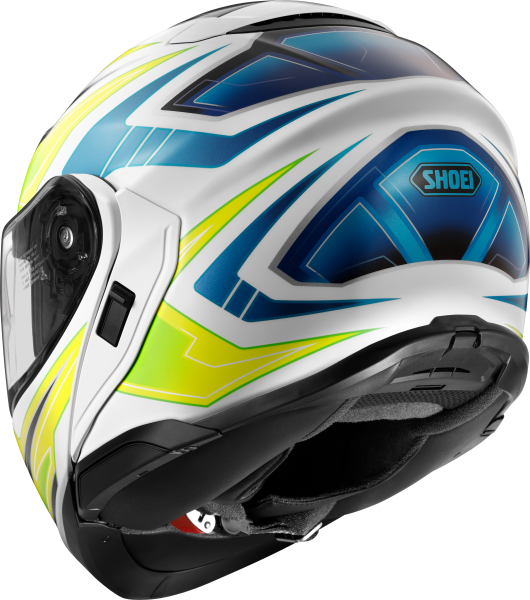 Casca Flip-up SHOEI NEOTEC3 ANTHEM TC-3 Albastru/Verde/Alb/Galben XXL-7