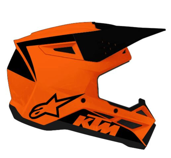 Cască pentru tineri S-M 3, omologată ECE+DOT, 1, nordicamoto.ro