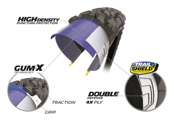 Force Am2 Competition Bicycle Tire Black-3