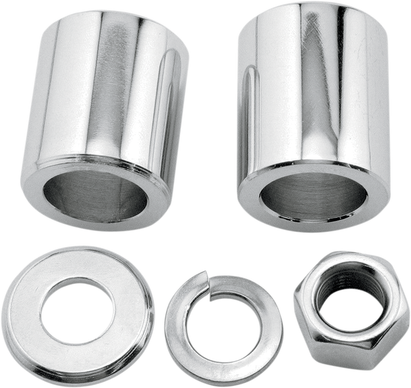 Axle Spacer/nut Kit Silver, 1, nordicamoto.ro