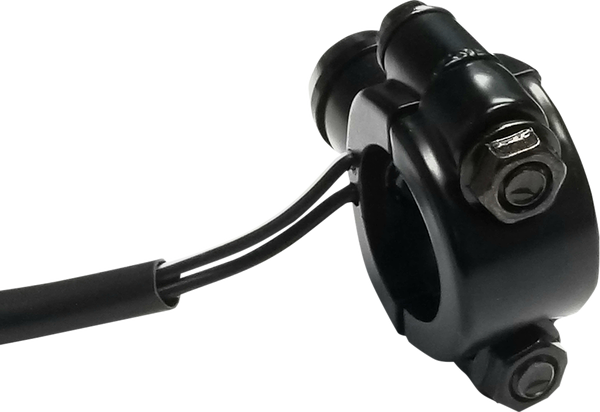 Momentary Switch For 7-8” Handlebar Black -0