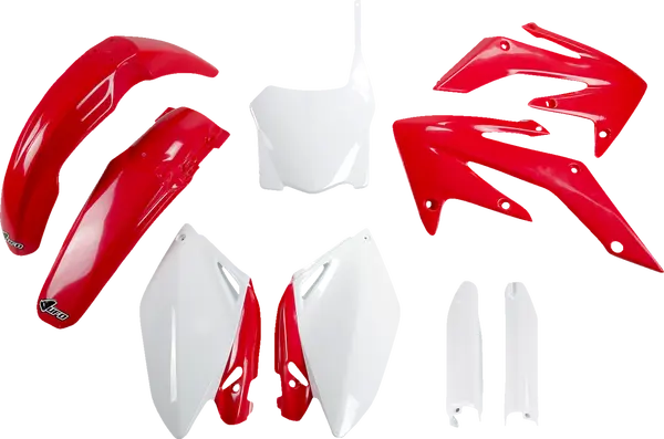 Full Body Replacement Plastic Kit Red, White