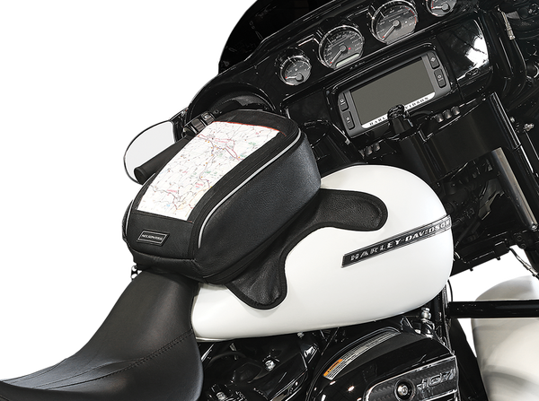 Nr-150 Journey Highway Cruiser Magnetic Tank Bag Black, 2, nordicamoto.ro