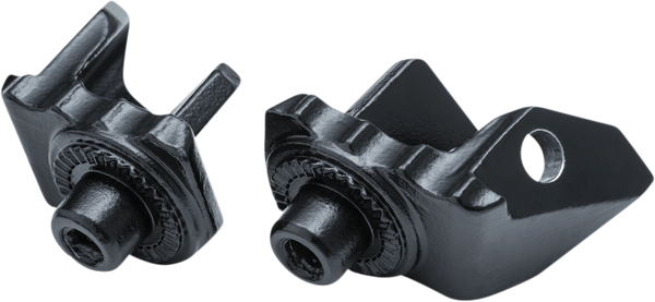 Splined Adapter Mounts Black, 1, nordicamoto.ro