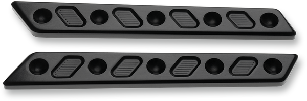 Saddlebag Latch Inserts Black, 1, nordicamoto.ro